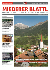 Gemeindezeitung September